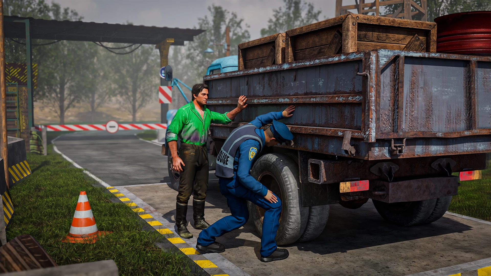 Border Patrol Police Game screenshot