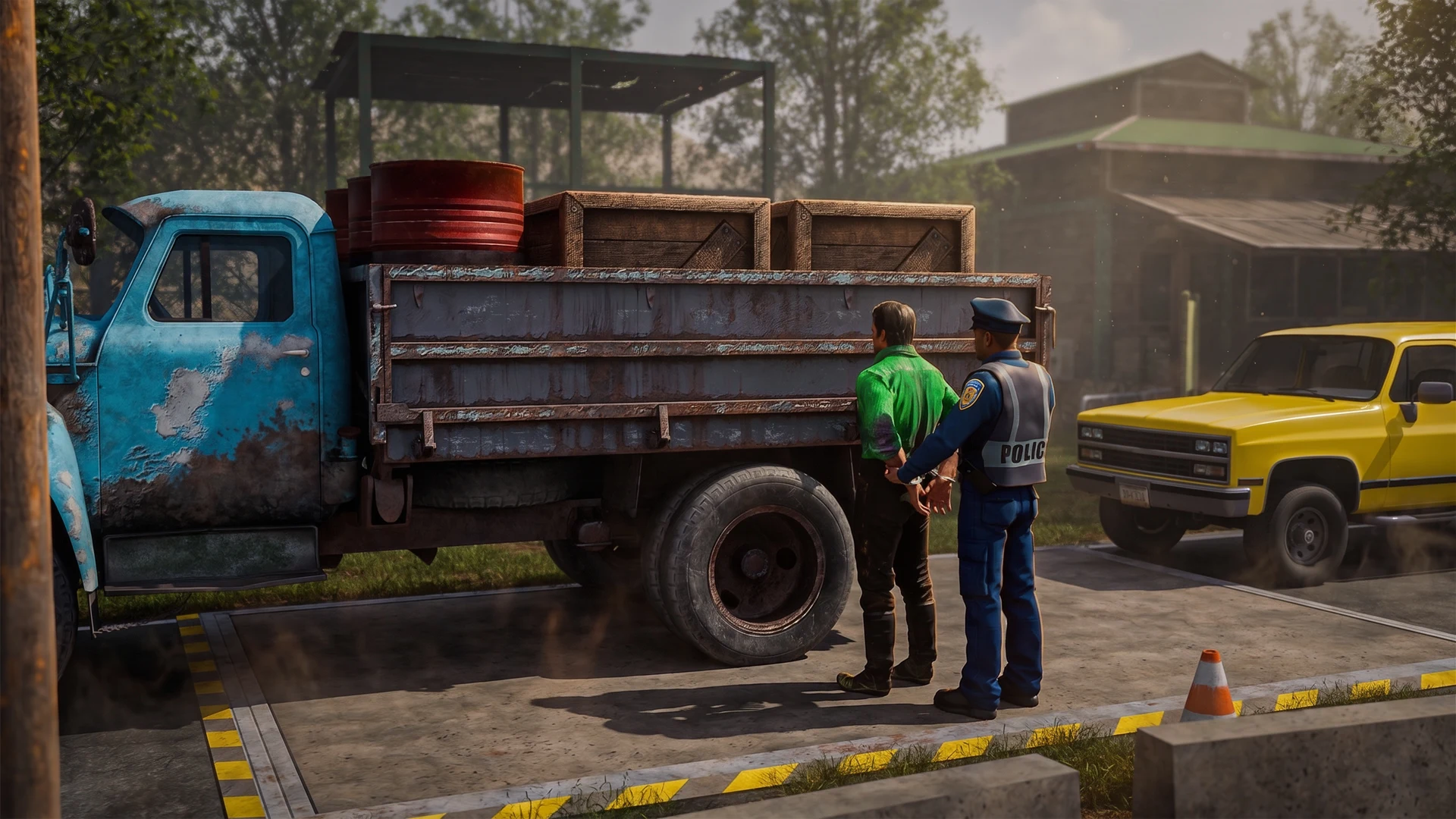 Border Patrol Police Game screenshot