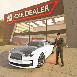 أيقونة محاكاة وكيل تجارة السيارات